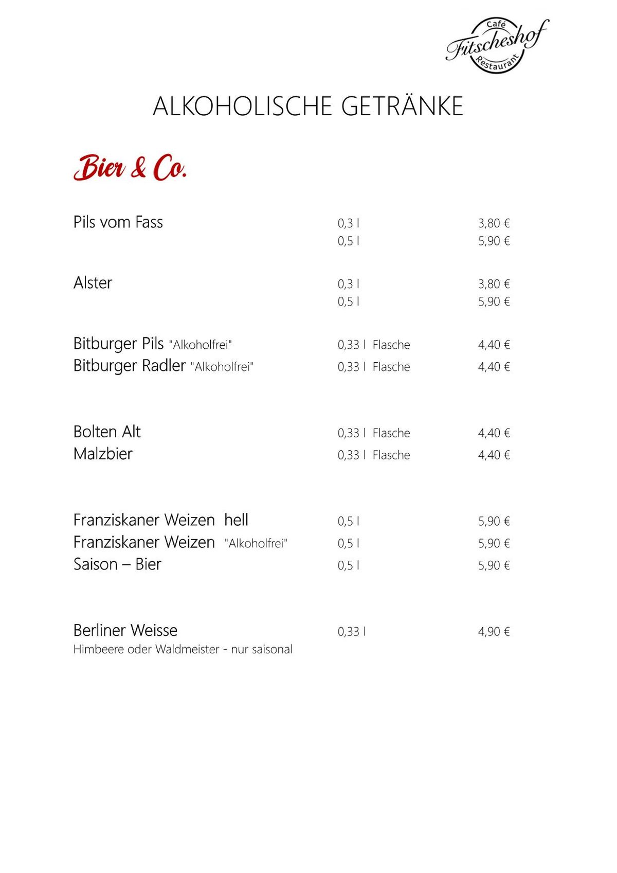 Speisekarte 2026 - 14